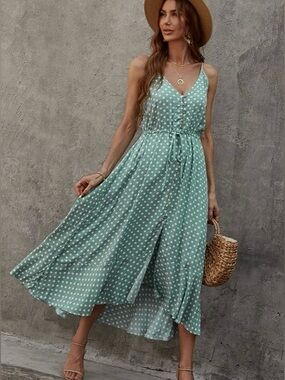 AMAZON Brovave polka dot dress- like new
